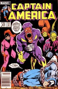 Captain America (1st Series) #315 (Newsstand) VG ; Marvel | low grade comic Mark