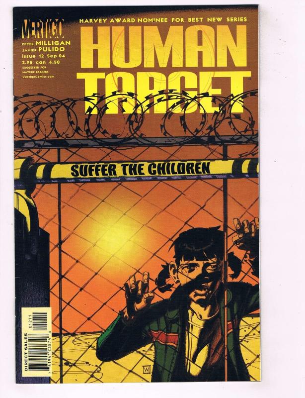 Lot Of 10 Human Target DC Vertigo Comic Books # 2 3 4 5 6 7 9 12 14 18 MS4