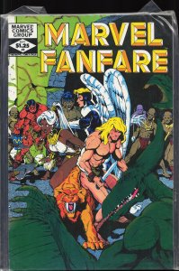 Marvel Fanfare #4 (1982) Angel