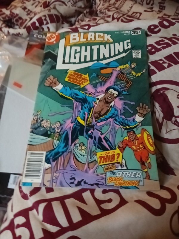 Black Lightning 2 & 10 Bronze Age DC Comics Lot Run Set Collection