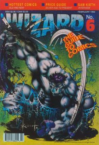 Wizard: The Comics Magazine #6A VF ; Wizard | Sam Kieth Gray Hulk