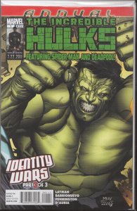 Incredible Hulks Annual (2011) Spider-Man [Key Issue]