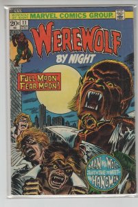 WEREWOLF BY NIGHT (1972 MARVEL) #11 VG+ A14856