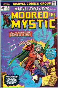 Marvel Chillers - Moored  the Mystic #1 (Oct. 1975) f+/vf- (Marvel)