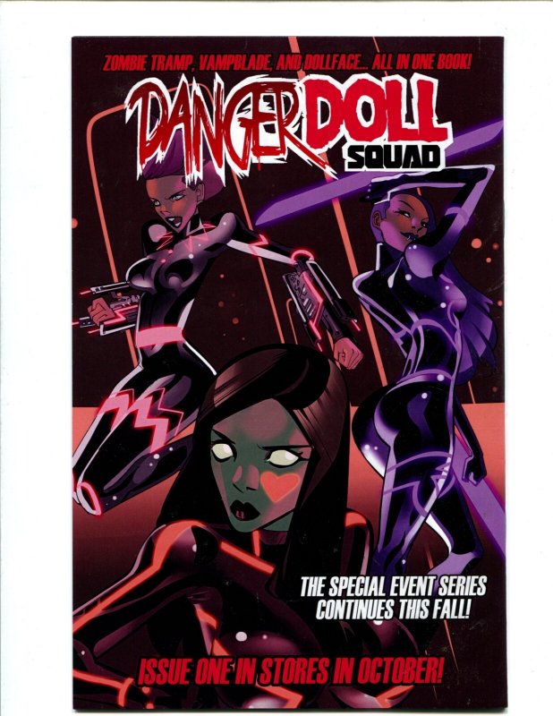 Zombie Tramp #40 - SIGNED TWO PIECE GOOD/BAD BILL MCKAY NYCC LEV! (9.2) 2017