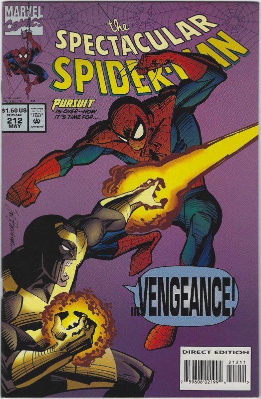 Spectacular Spider-Man #212