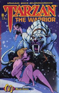 Tarzan The Warrior #3 June 1992 Malibu Comic Book (VF+)