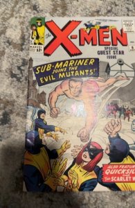 The X-Men #6 (1964)namor vs X-men  nice copy sharp