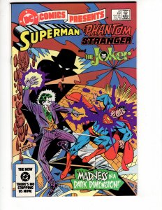 DC Comics Presents #72 The Joker - Phantom Stranger Copper Age Classic / ID#501