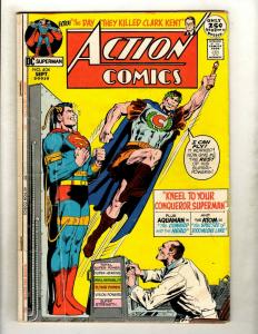 Lot Of 6 Action Comics Feat. Superman # 403 404 407 408 409 435 Batman Flash GK5