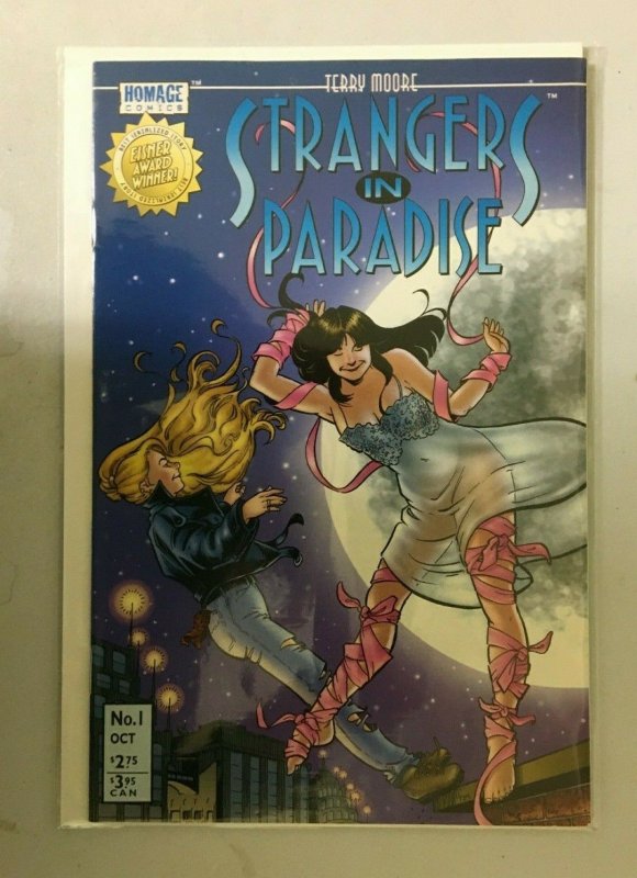 Strangers in Paradise #1 A 8.5 VF+ (1996) Image / Homage / Abstract