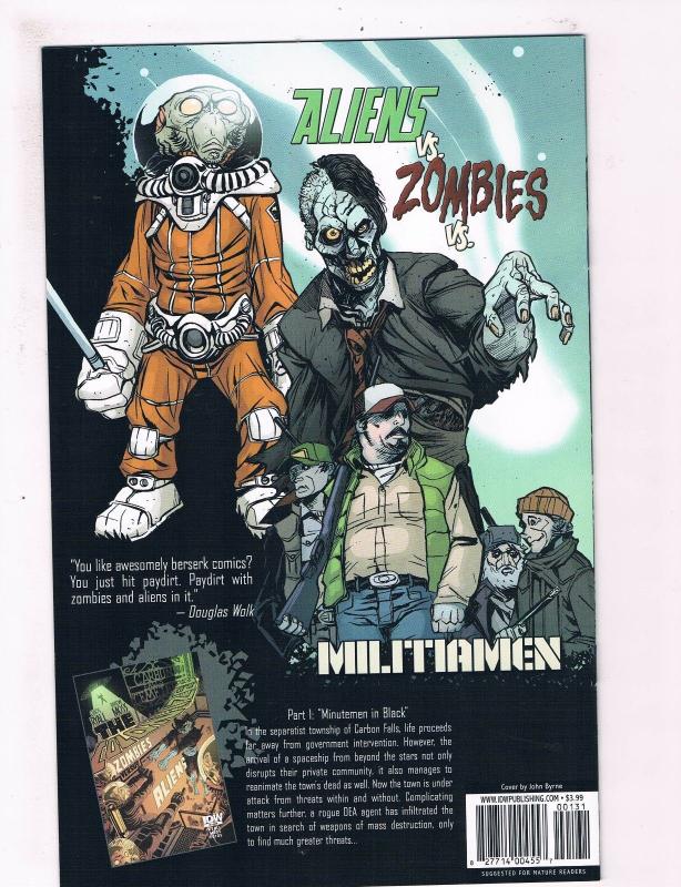 The Colonized # 1 NM Subscription Variant IDW Comic Book Ryall Moss Fotos  S71