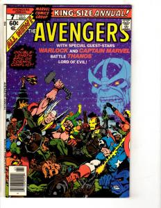 Avengers Annual # 10 NM Marvel Comic Book Thanos Captain Marvel Hulk Thor TD1