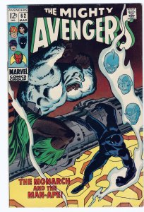 The Avengers #62 (1969) VF-