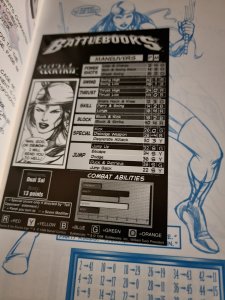 Elektra Battlebooks Blue Variant SIGNED ~ NEAR MINT NM ~ 1998 Marvel Comics