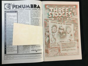 3D 3 STOOGES COMIC BOOK WITH GLASSES 1986