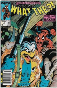 WHAT THE ... ? #3 VF/NM 1988 NEWSTAND EDITION  MARVEL COMICS