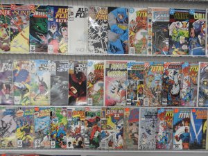 Huge Lot 160+ Comics W/Thor, Justice League, Teen Titans+ Avg VF- Condition!