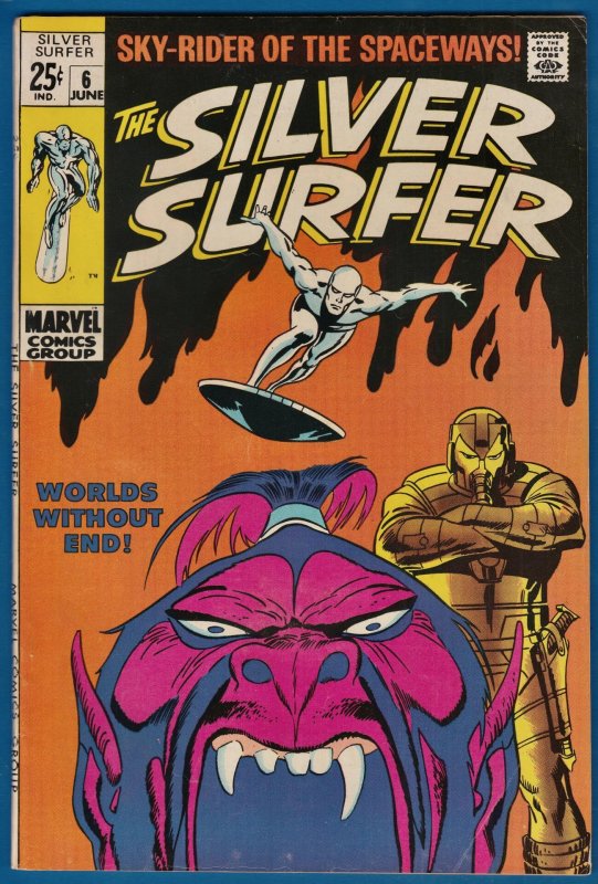 The Silver Surfer #6 (1969) 8.0