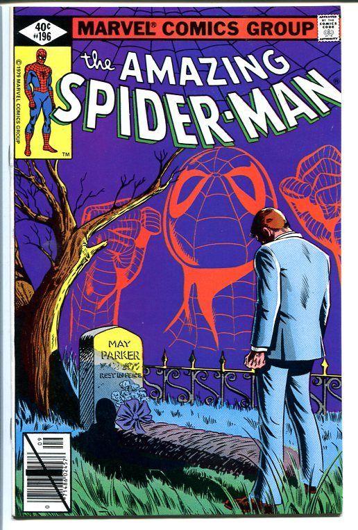 AMAZING SPIDER-MAN #196-vf-Bronze Age-High Grade VF