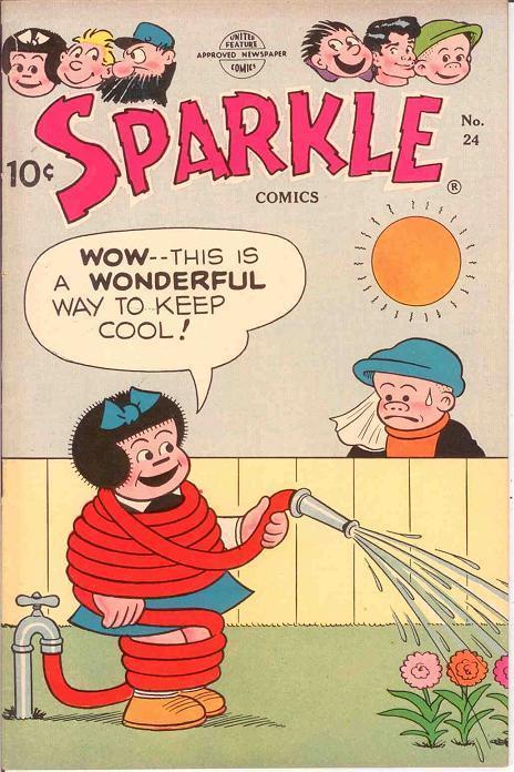 SPARKLE  24 F-VF  Sept. 1952 NANCY & SLUGGO COMICS BOOK