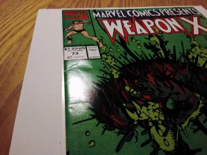 Marvel Comics Presents #73 Newsstand (1991) 1st Dr. Cornelius Weapon X