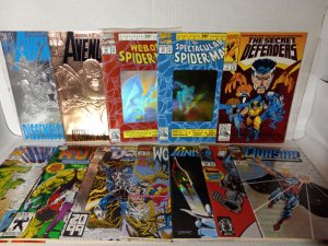 MARVEL HOLOGRAM COMICS: SPIDER-MAN, PUNISHER, HULK, AVENGERS, WOLVERINE, QUASAR