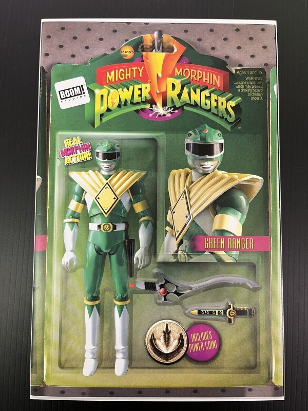 MIGHTY MORPHIN POWER RANGERS #1 Green Ranger Action Figure Var 2016  PROSHIPPER