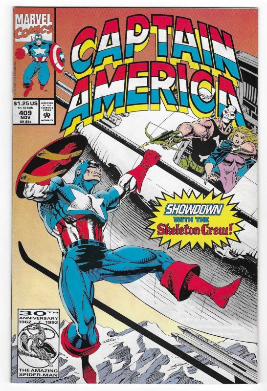 Captain America #409 Direct Edition (1992)