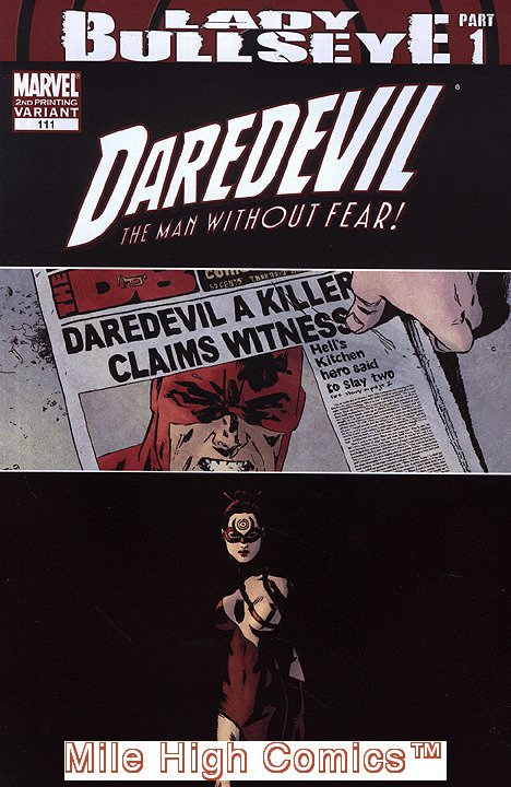 DAREDEVIL  (1998 Series) (MARVEL) #111 2ND PRINT Near Mint