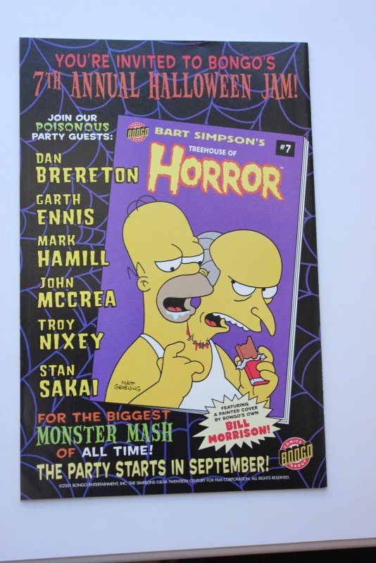 Futurama Comics #5 (2001) Milhouse Van Houten NM