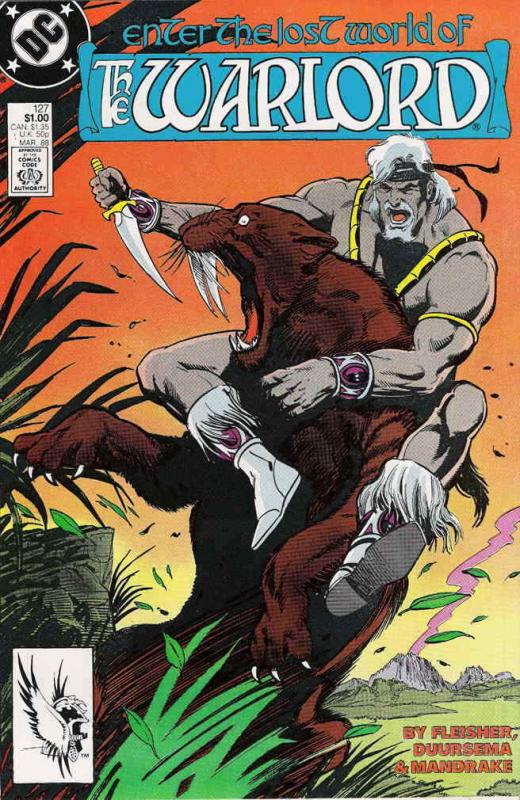 Warlord (DC) #127 VF/NM; DC | save on shipping - details inside