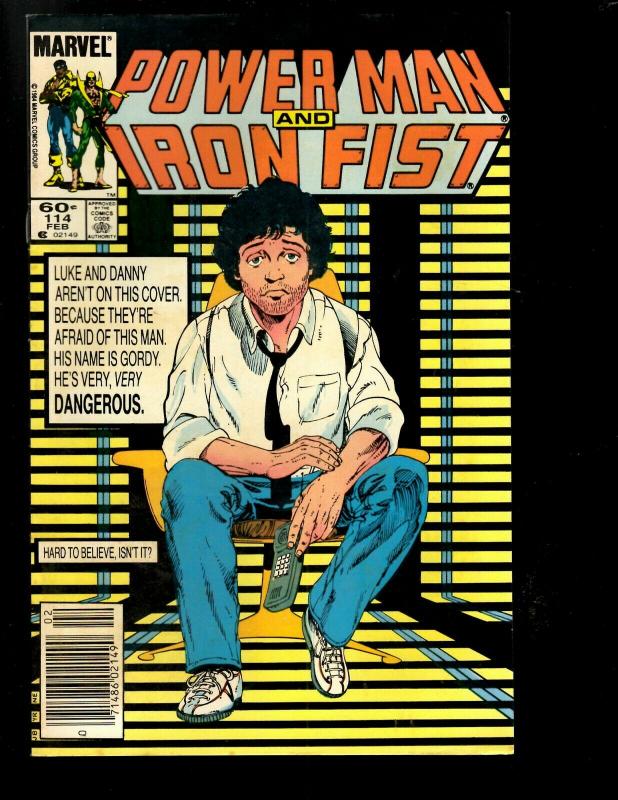 10 Power Man Iron Fist Marvel Comics 108 110 112 113 114 115 116 117 118 119 WS6