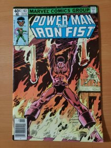 Power Man and Iron Fist #63 Newsstand Edition ~ NEAR MINT NM ~ 1980 Marvel