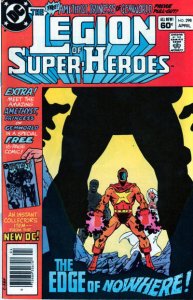Legion of Super-Heroes, The (2nd Series) #298 (Newsstand) FN ; DC | 1st Appearan
