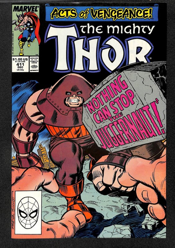 Thor #411 VF/NM 9.0 1st New Warriors! Marvel Comics