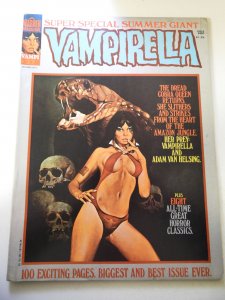 Vampirella #37 (1974) GD/VG Condition tape on f & b covers
