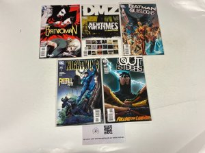 5 DC Comics Batwoman 34 Nightwing 140 Batman + Outsiders 1 50 DMZ 12 22 JW17