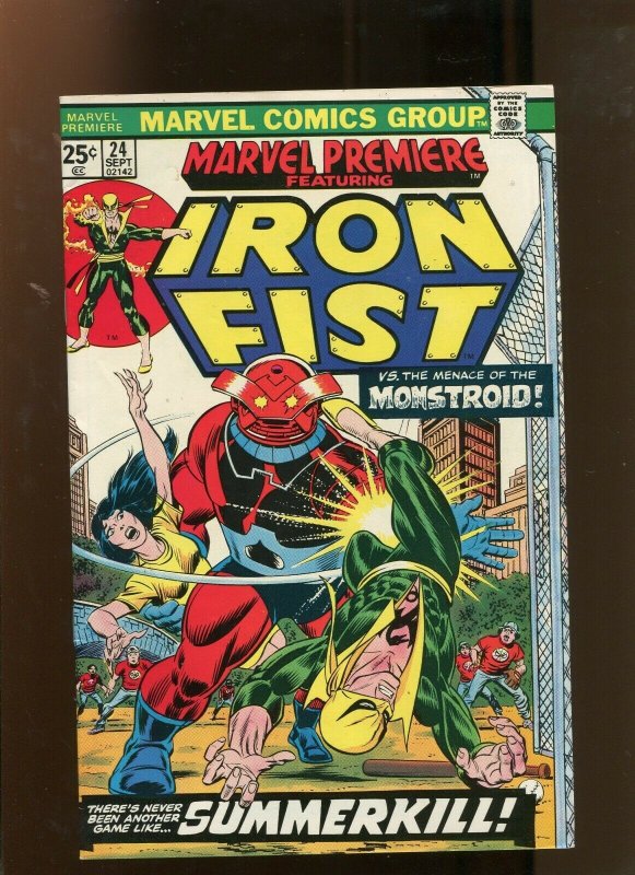 MARVEL PREMIERE #24 (9.0) SUMMERKILL! 1975