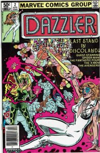 Dazzler #2 Newsstand  X-Men  Enchantress NM