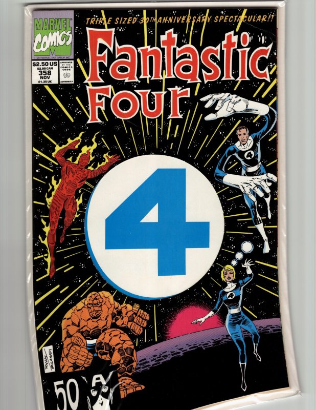 Fantastic Four #358 (1991) Fantastic Four [Key Issue]