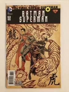 9 BATMAN/SUPERMAN #23-26 29 31 + VARIANTS #23 24 26  DC COMICS NEW 52 2015 