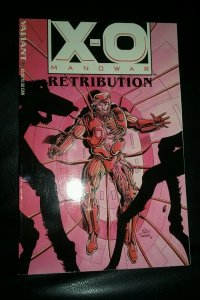 Valiant Comics X-O Manowar Retribution #1 1993 VF Very Fine TPB harbinger movie!