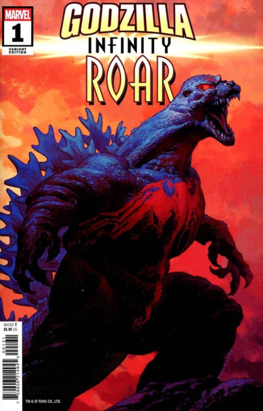 Godzilla: Infinity Roar #1 Josemaria Casanovas Variant