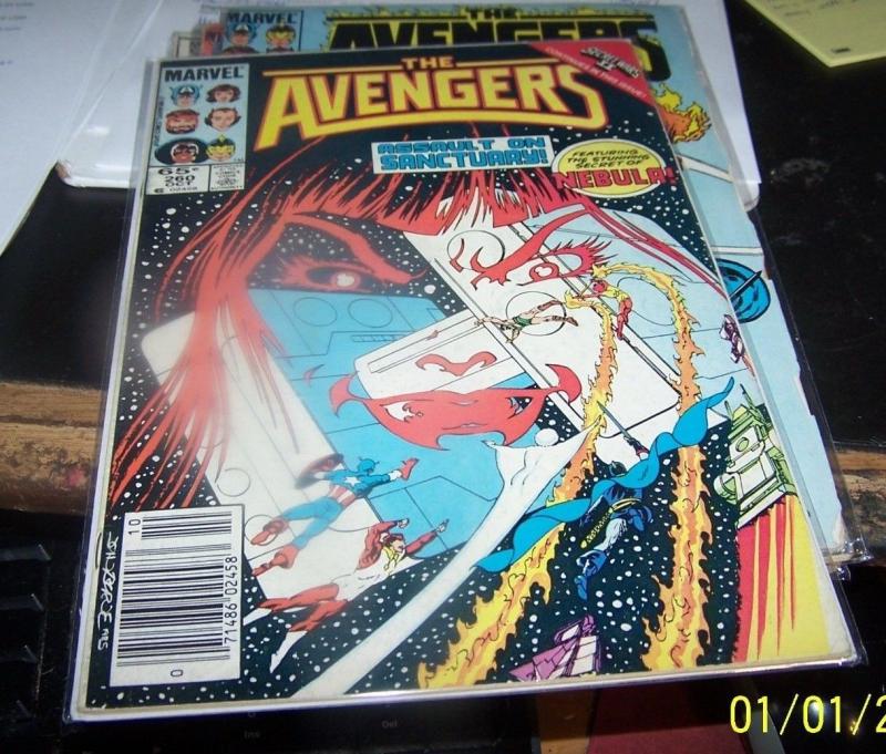 Avengers # 260 (Oct 1985, Marvel) thanos, nebula beyonder secret wars 2