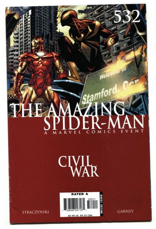 AMAZING SPIDER-MAN #532 comic book Civil War avengers movie MCU