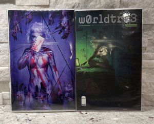 WorldTr33 #2 Oshred Virgin Variant Only 333 Made & #1 Recalled Edition Both NM+