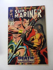 Sub-Mariner #6 (1968) FN- condition