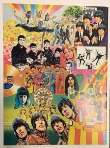 (1978) MARVEL SUPER SPECIAL #4 THE BEATLES STORY! GEORGE PEREZ ART! WITH POSTER!