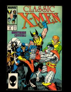 Lot of 12 Classic X-Men Marvel Comics #5 6 10 13 14 15 18 19 20 21 22 23 HY3